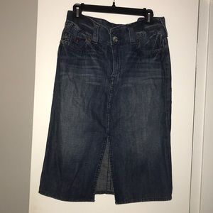 True Religion “Marissa” Denim Skirt. Size32